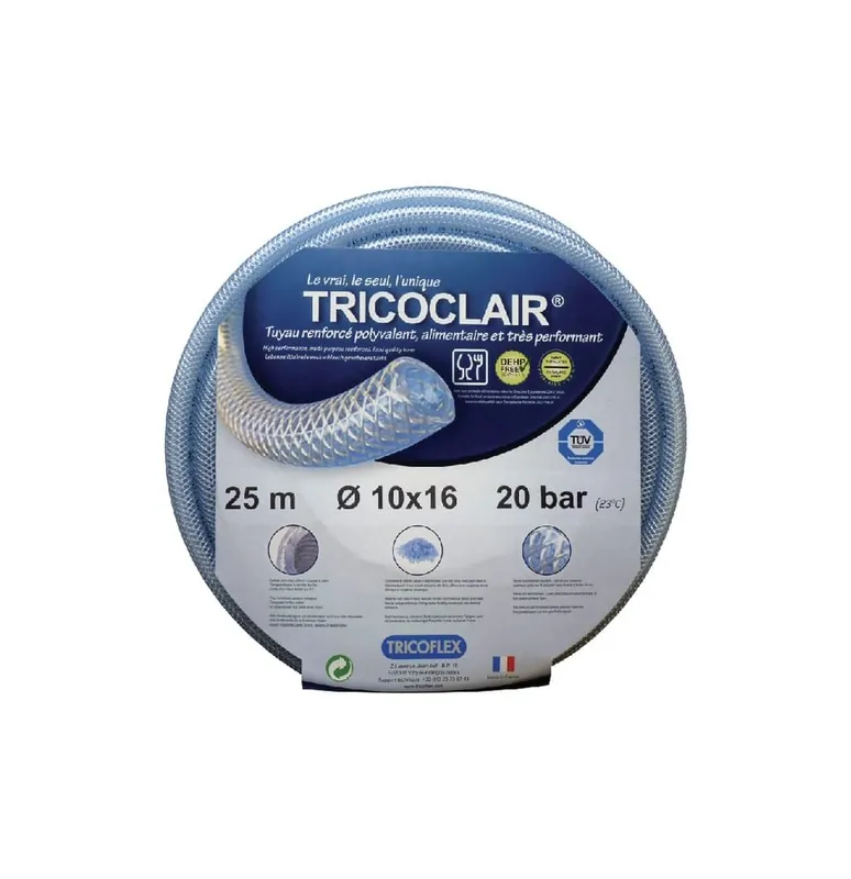 Wąż Tricoclair® AL 6 mm Bezpieczne zakupy