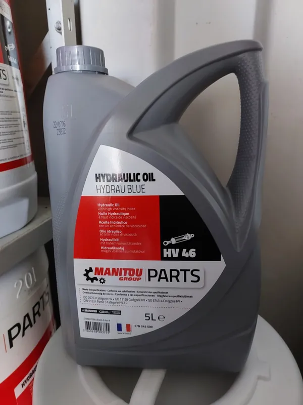 OLEJ HYDRAULICZNY HV-46 MANITOU OPAK 5L Nowość